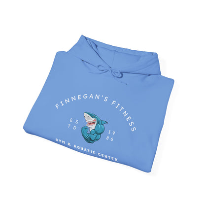 Shark Gym Hoodie – Finnegan’s Fitness & Aquatic Center Sweatshirt