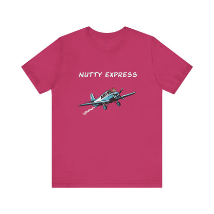 Nutty's Express Delivery. Always On-Time. Unisex Jersey Short Sleeve Tee