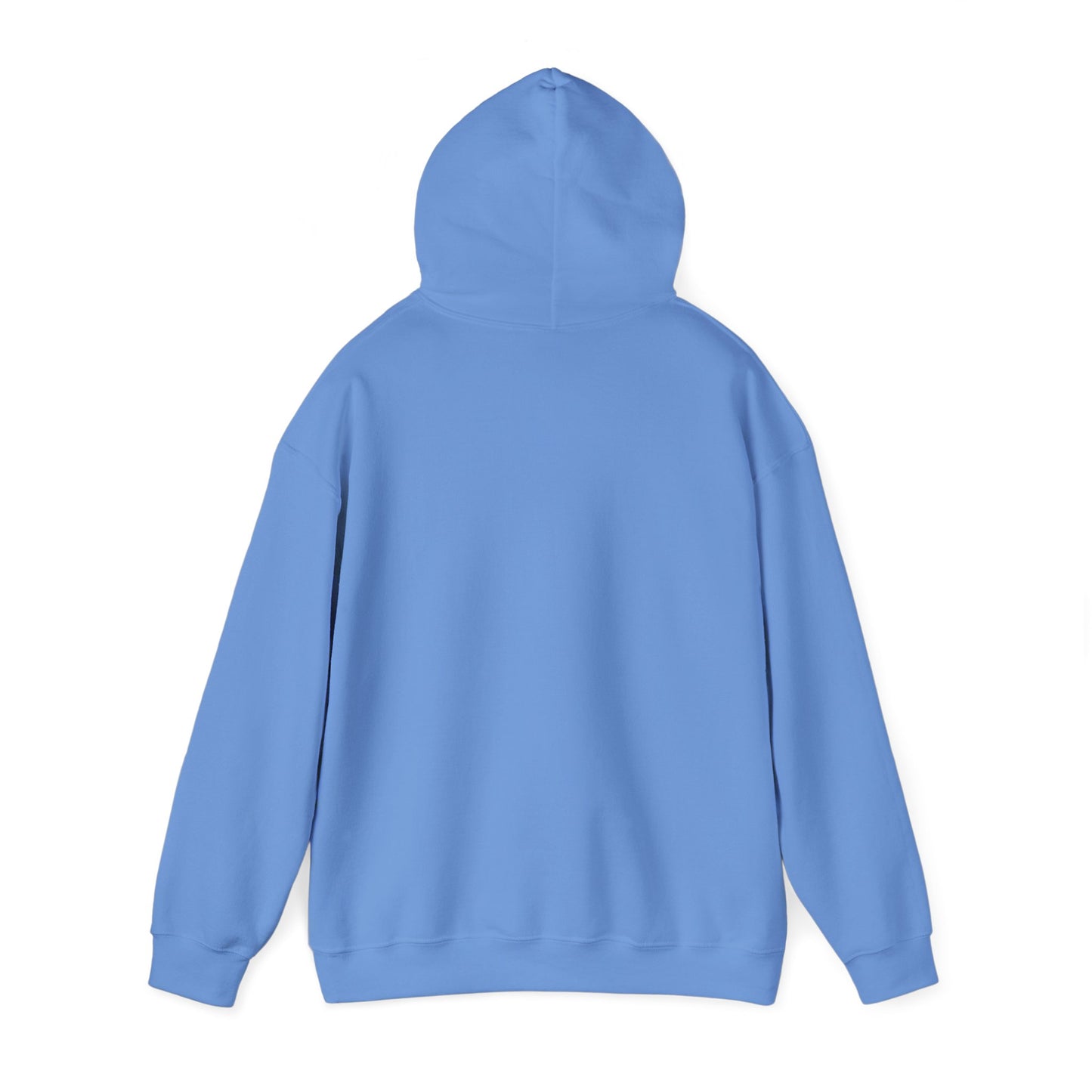 Solid Heliconia. Unisex Hooded Sweatshirt.