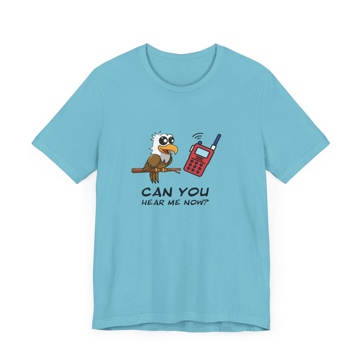 Burrowing Owl. Can You Hear Me Now? Unisex Jersey Short Sleeve Tee