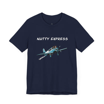 Nutty's Express Delivery. Always On-Time. Unisex Jersey Short Sleeve Tee