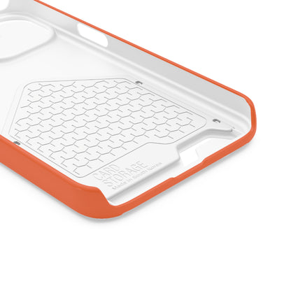 Cool Cat. Phone Case With Card Holder