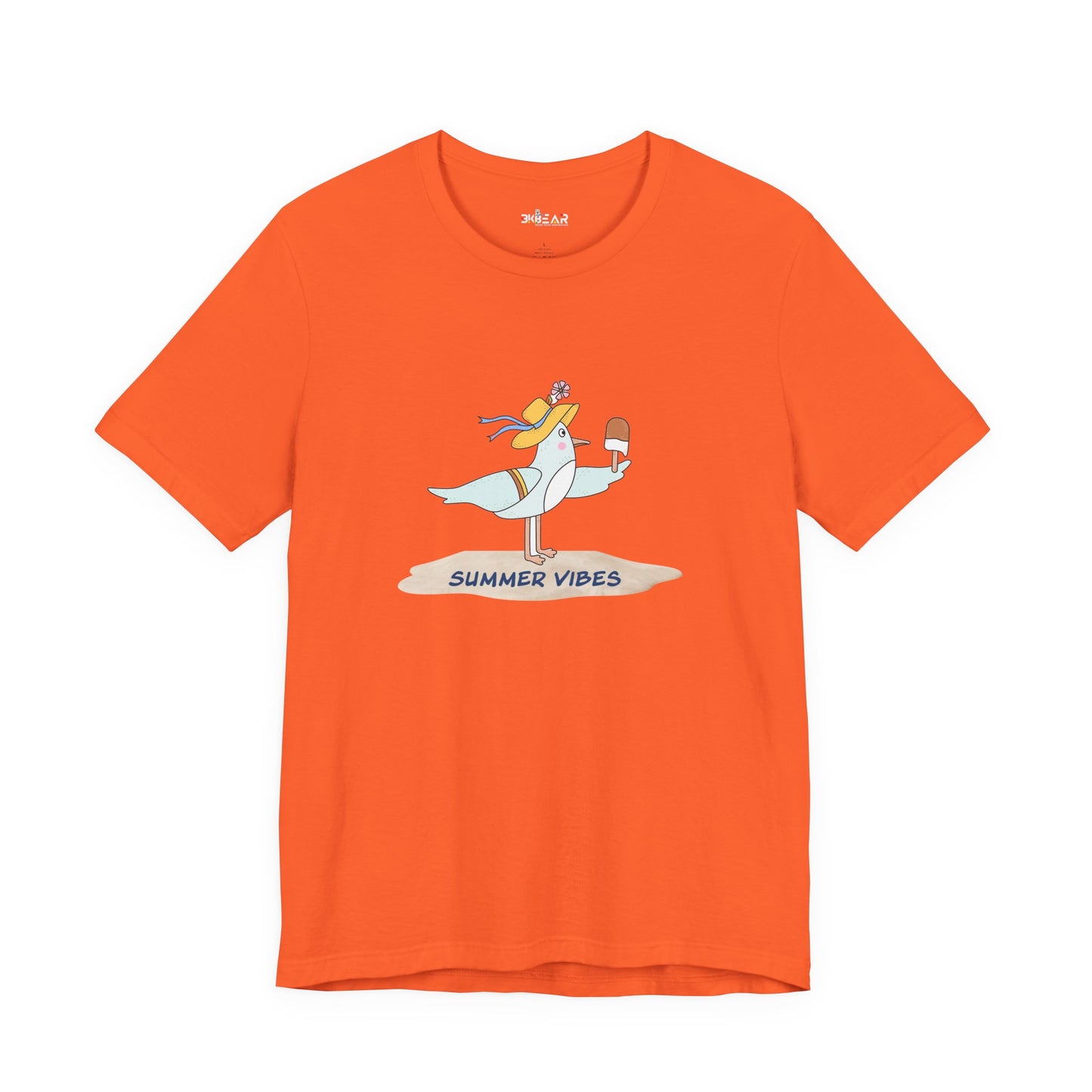 Regal Seagull Summer Vibes. Unisex Jersey Short Sleeve Tee