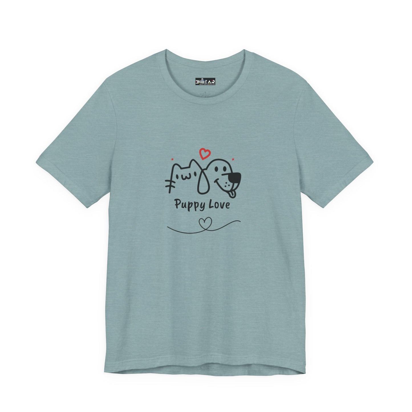 Puppy Love. Unisex Jersey Short Sleeve Tee