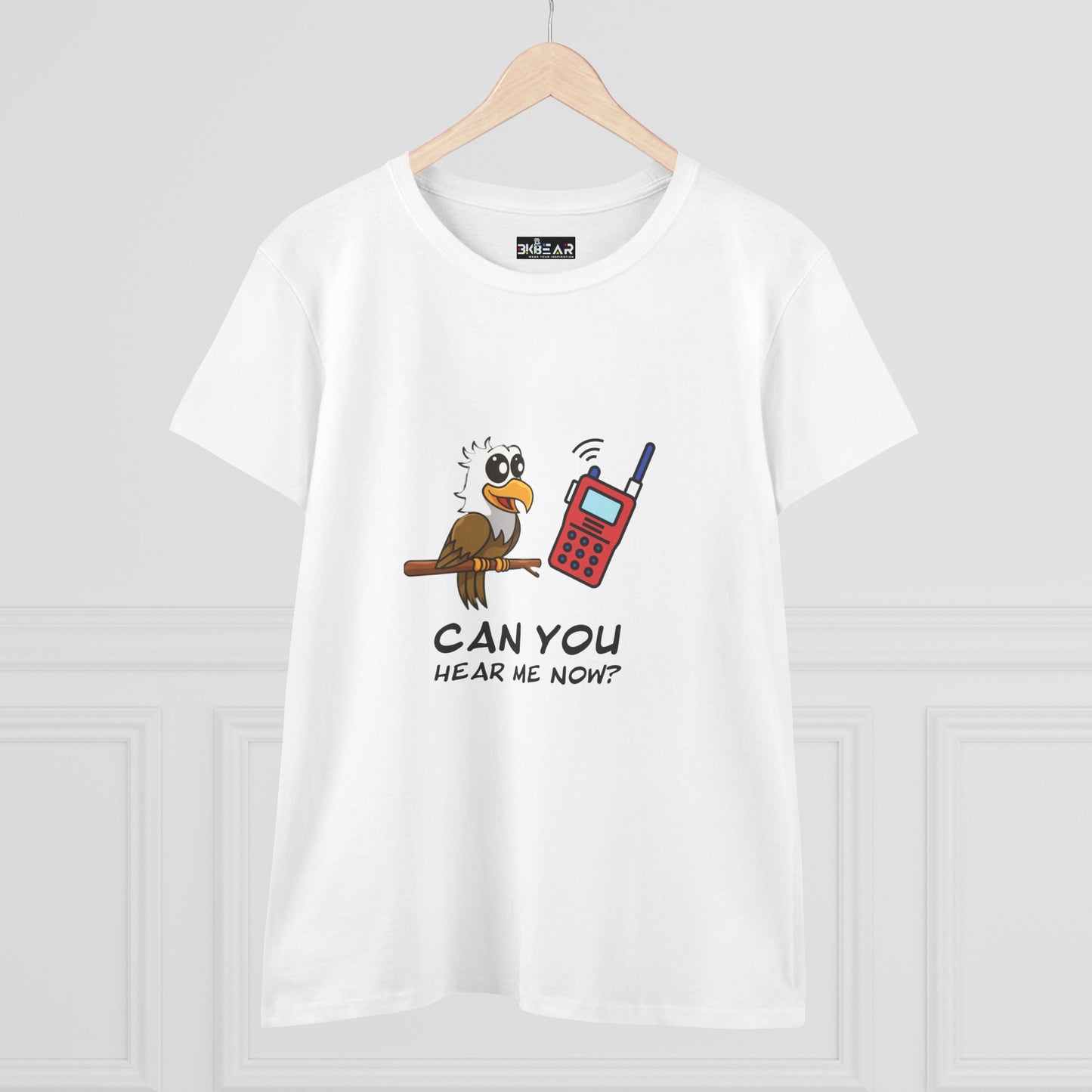 Can You Hear Me Now | Funny Bird Phone Tee