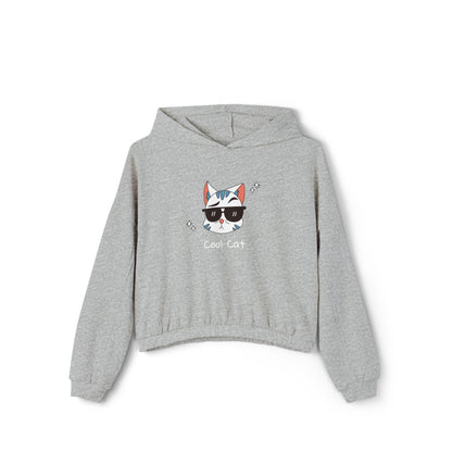 Coco The Coolest Cat I Know.  Women's Cinched Bottom Hoodie