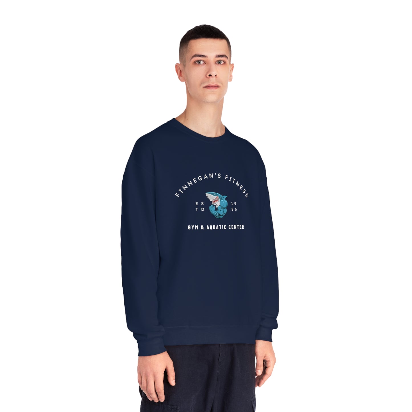 Finnegan's Fitness. Gym and Aquatic Center. Unisex NuBlend® Crewneck Sweatshirt