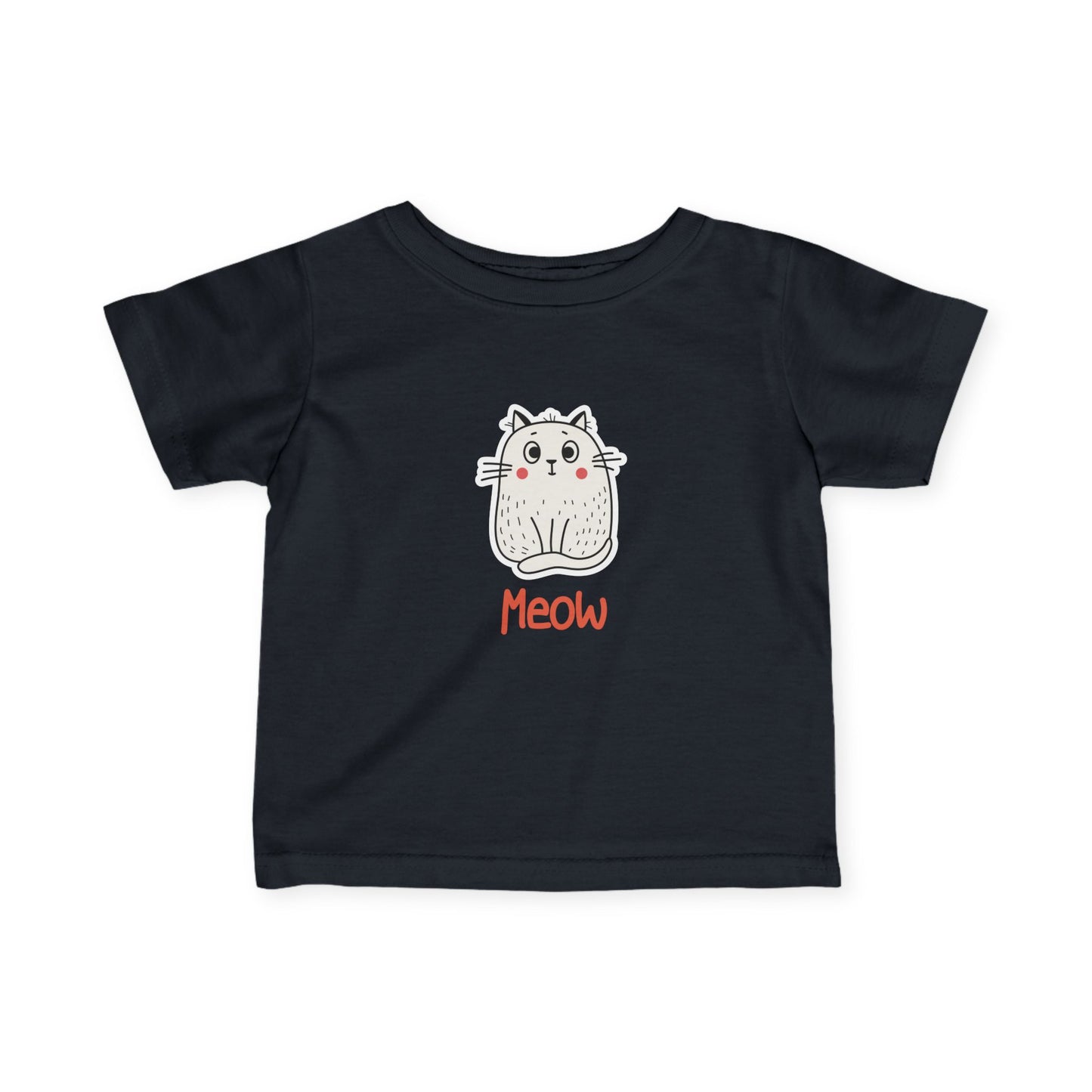 Loki The Cat. Meow. Infant Fine Jersey Tee