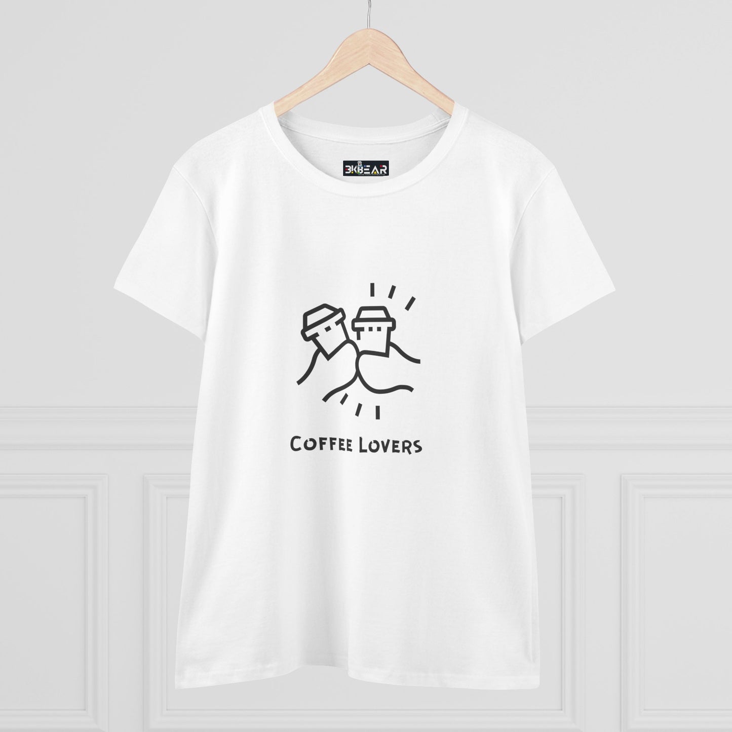 Coffee Lover. Women's Midweight Cotton Tee
