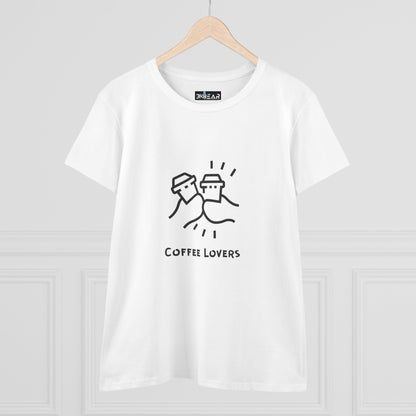 Coffee Lover. Women's Midweight Cotton Tee