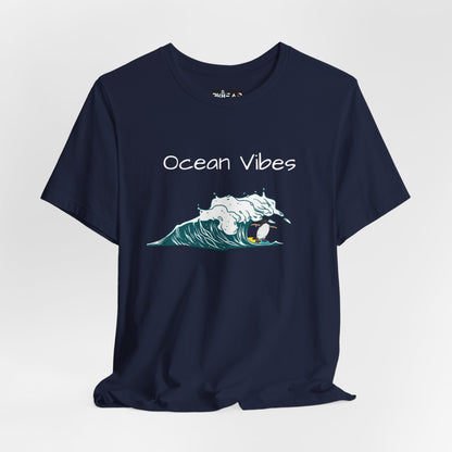 Ocean Vibes. Unisex Jersey Short Sleeve Tee