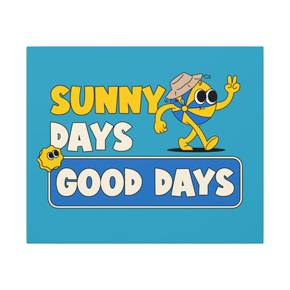 Canvas Print: Good Vibes Sunny Day