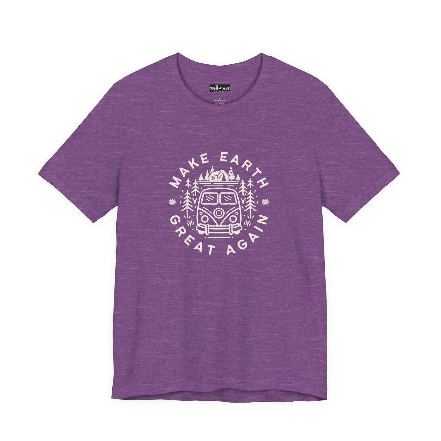 Make Earth Great Again. Relaxed mind. Unisex Jersey Short Sleeve Tee