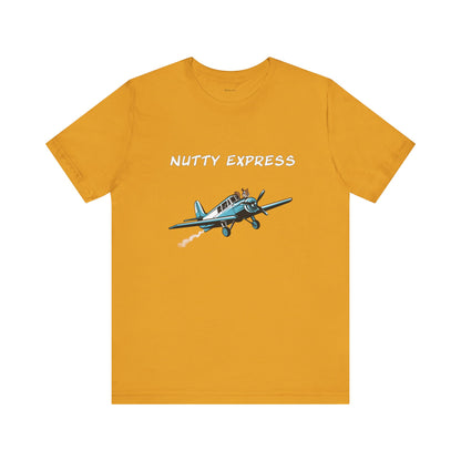 Nutty's Express Delivery. Always On-Time. Unisex Jersey Short Sleeve Tee