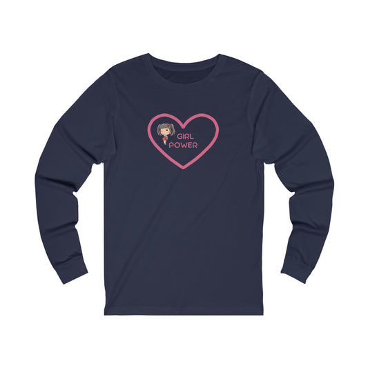 Girl Power. Unisex Jersey Long Sleeve Tee