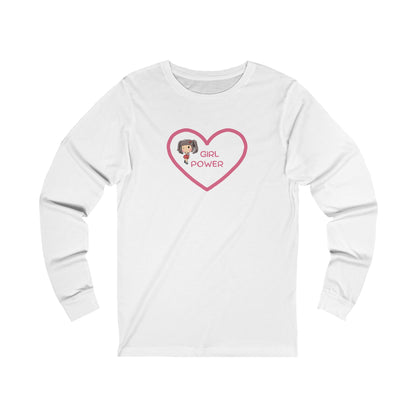 Girl Power. Unisex Jersey Long Sleeve Tee
