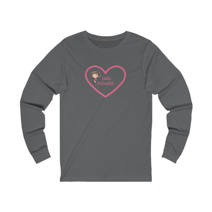 Girl Power. Unisex Jersey Long Sleeve Tee
