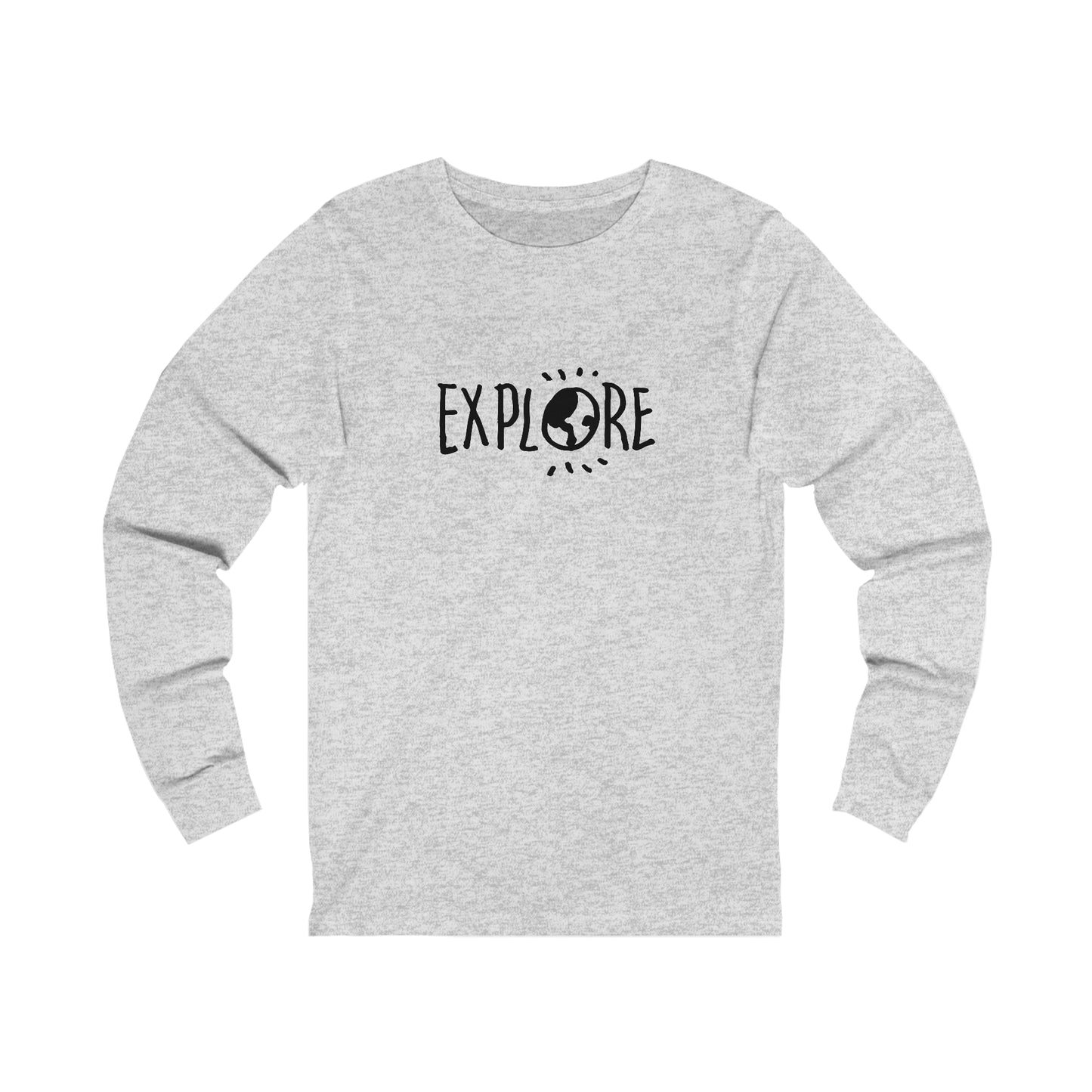 Explore. Unisex Jersey Long Sleeve Tee