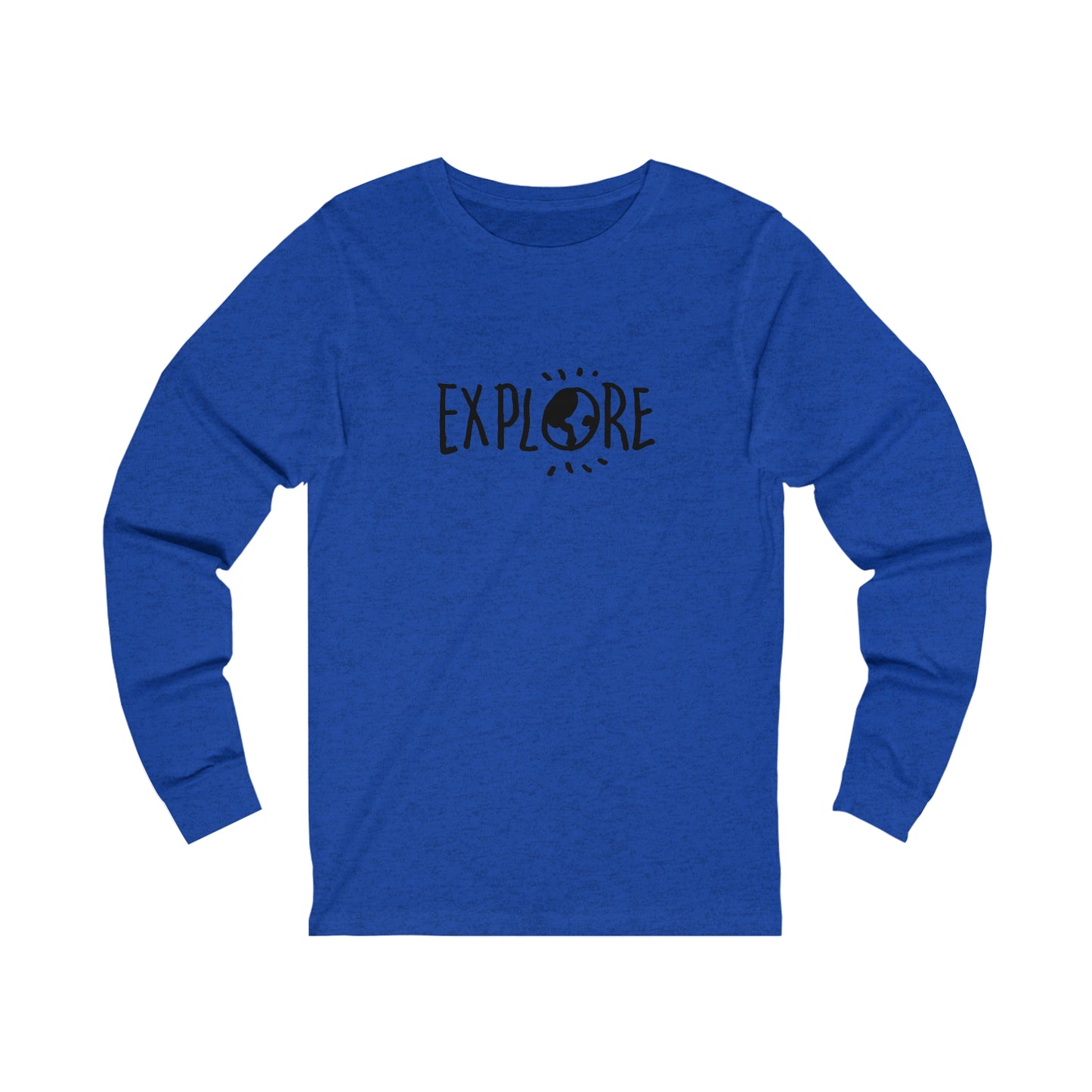 Explore. Unisex Jersey Long Sleeve Tee