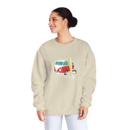 Surfs Up Dude. Unisex NuBlend® Crewneck Sweatshirt