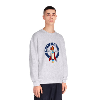 That's Nutty On A Rocket Ship..  Unisex NuBlend® Crewneck Sweatshirt