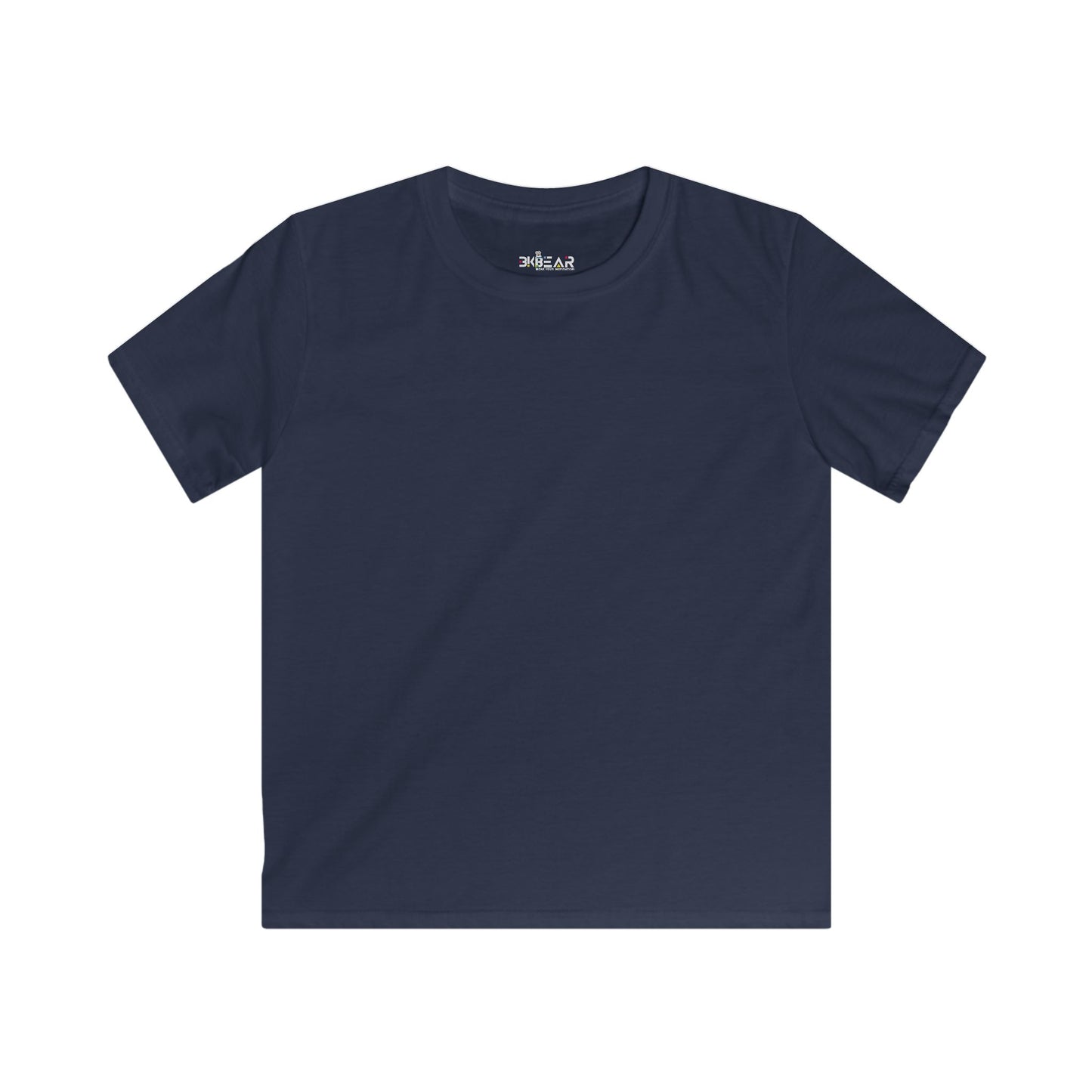 Solid Red. Kids Softstyle Tee