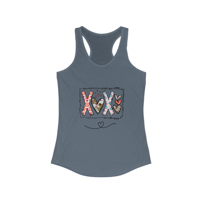 Sign of Love. XOXO. Women's Ideal Racerback Tank