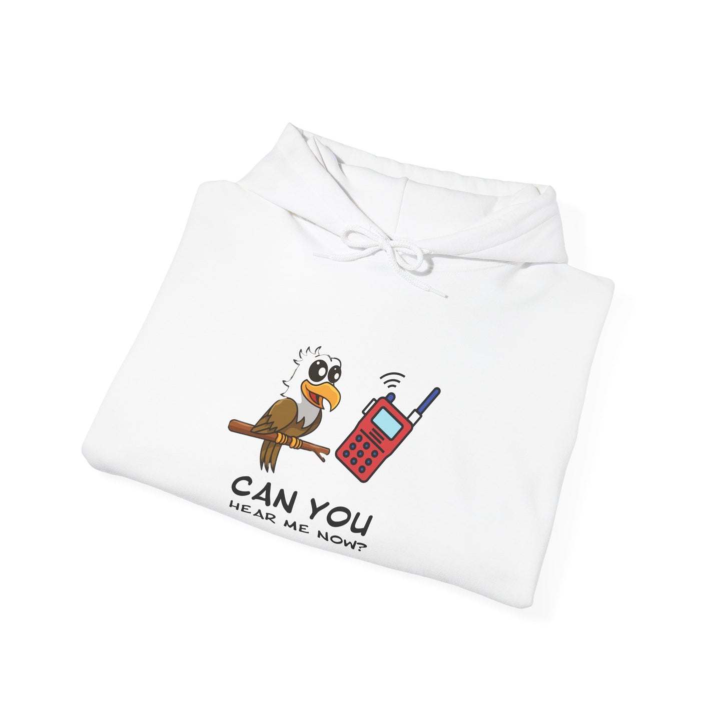 Owl Graphic Sweatshirt – Can You Hear Me Now? Bird on a Mission