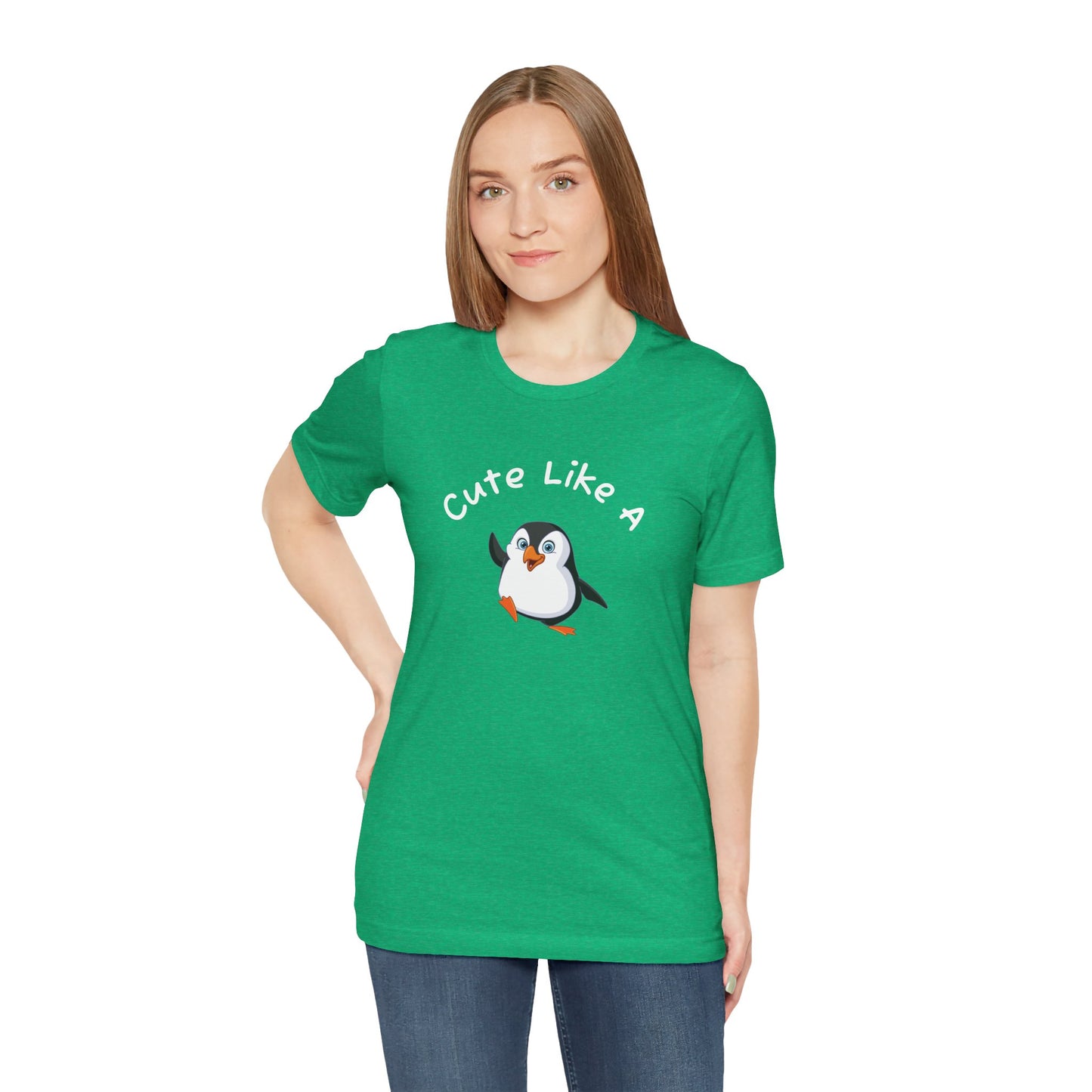 Cute Like a Penguin. Unisex Jersey Short Sleeve Tee