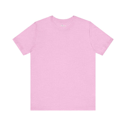 Solid Navy. Unisex Jersey Short Sleeve Tee