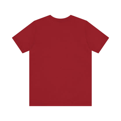 Solid Heather Red. Unisex Jersey Short Sleeve Tee