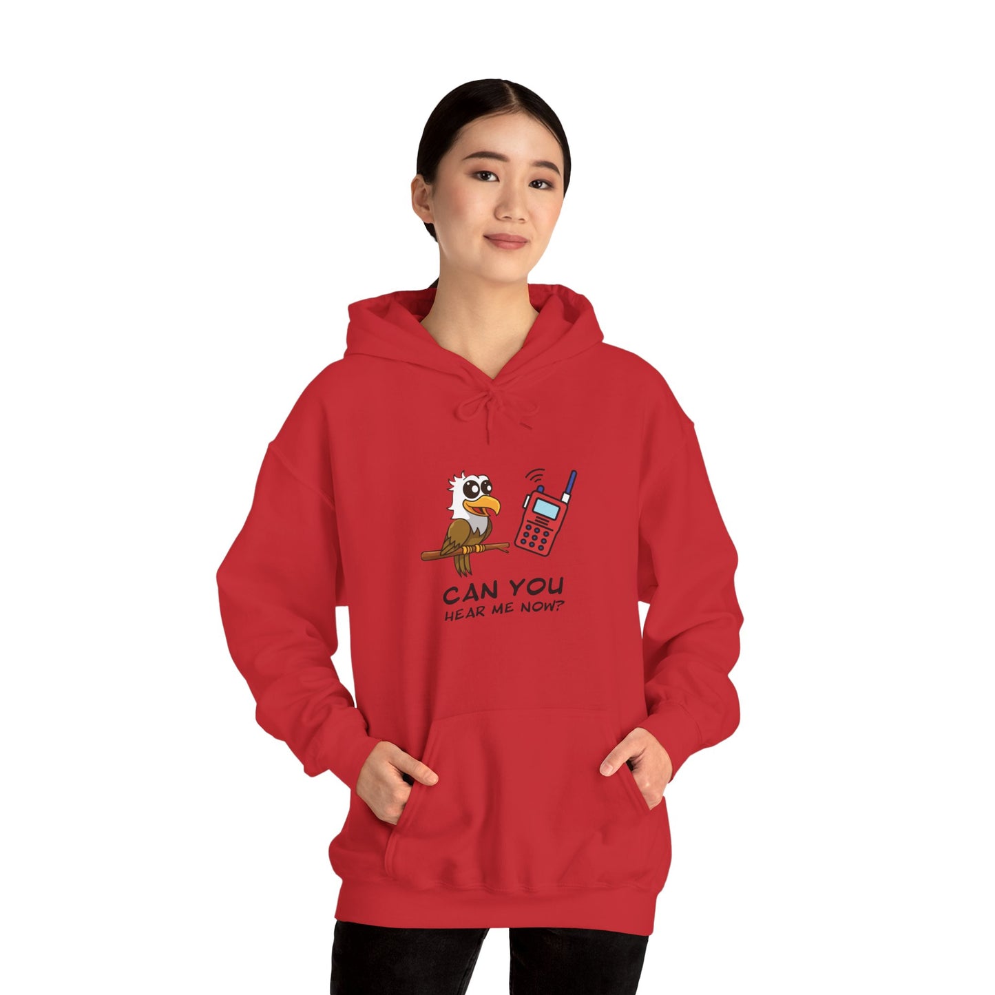 Owl Graphic Sweatshirt – Can You Hear Me Now? Bird on a Mission