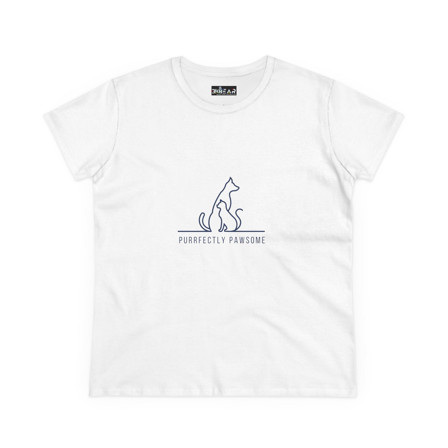Purrfectly Pawsome – Dog And Cat Lover T-Shirt For Women