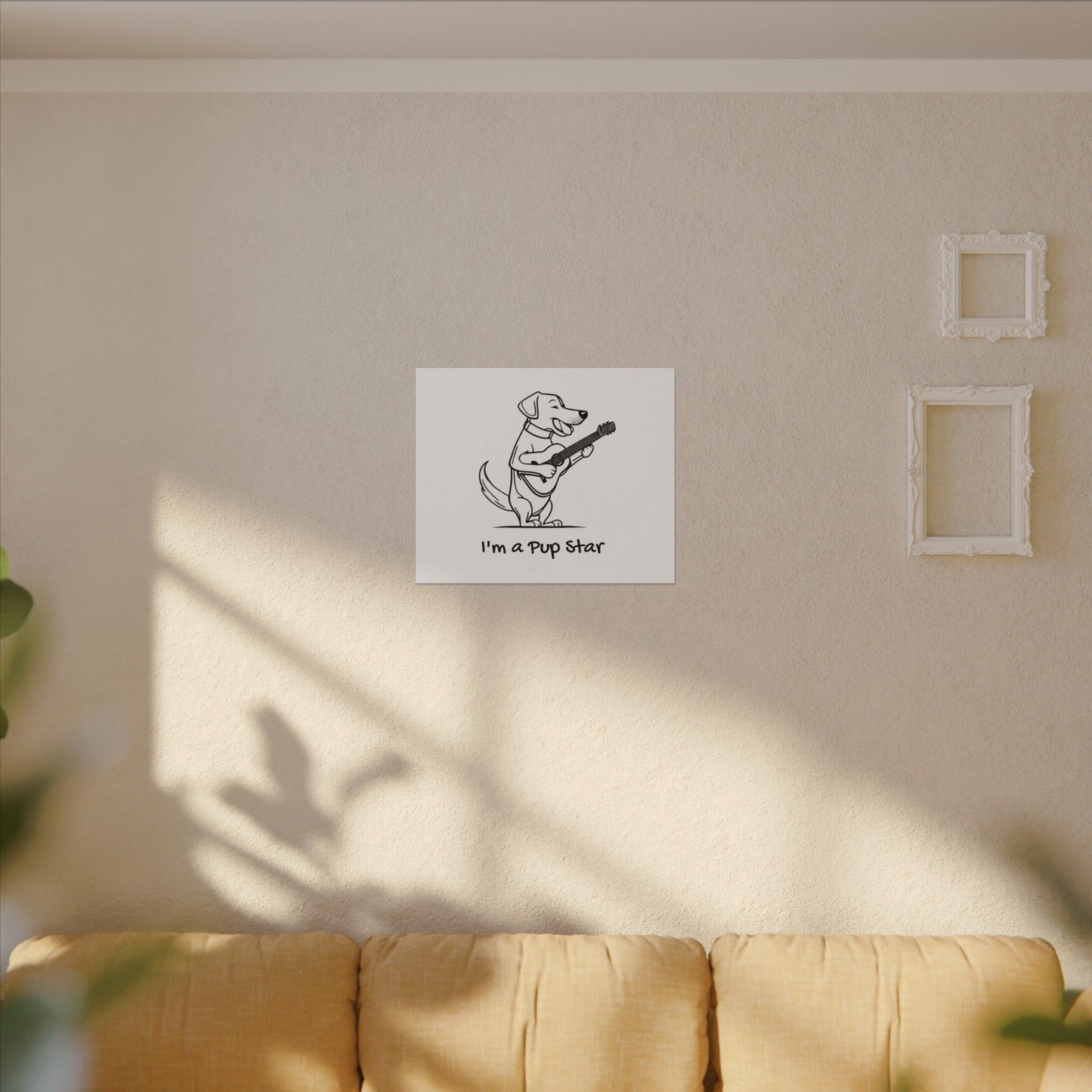I'm a Pup Star. Canvas Gallery Wraps