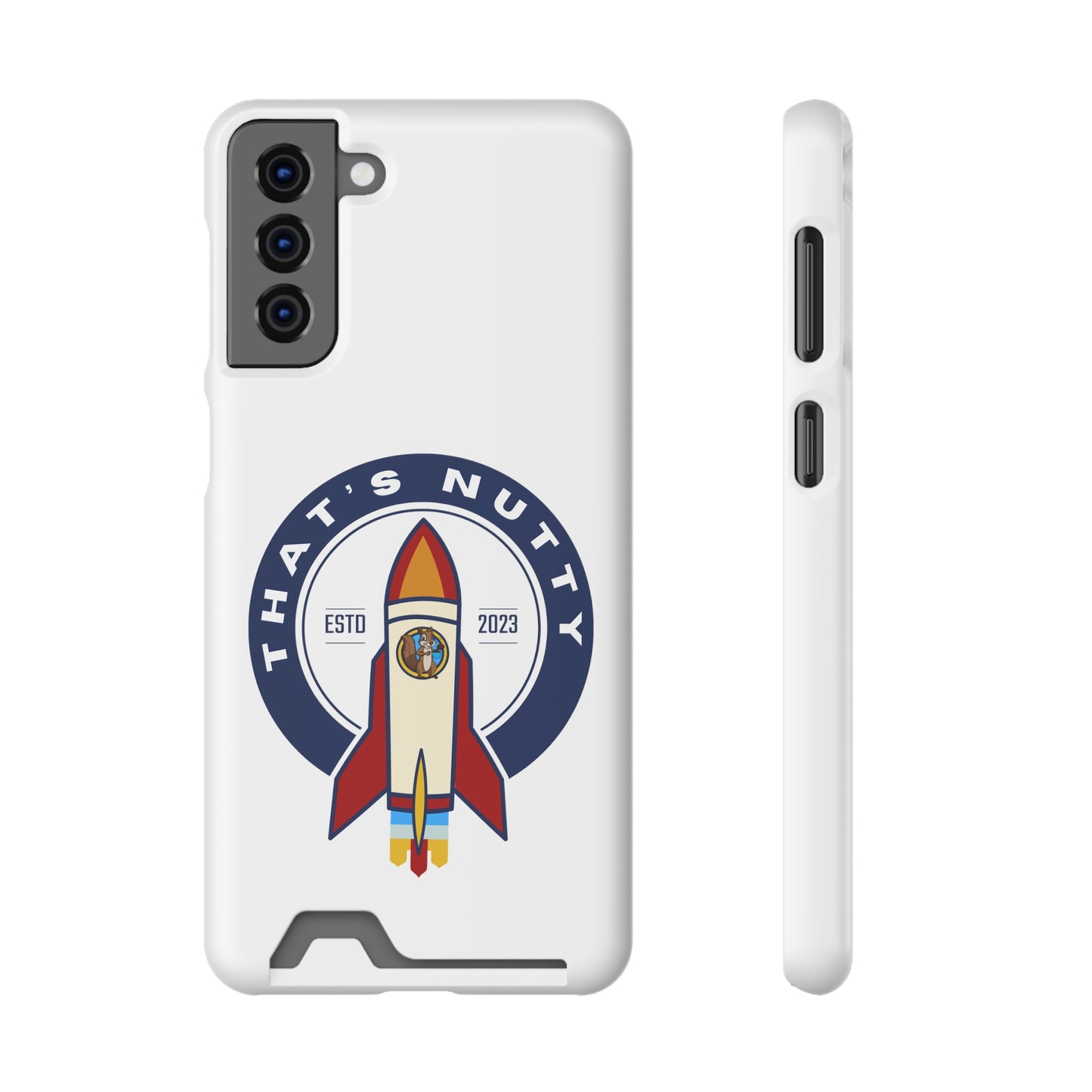 That's Nutty. Phone Case With Card Holder