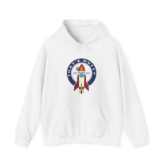 That's Nutty On A Rocket Ship Hooded Sweatshirt
