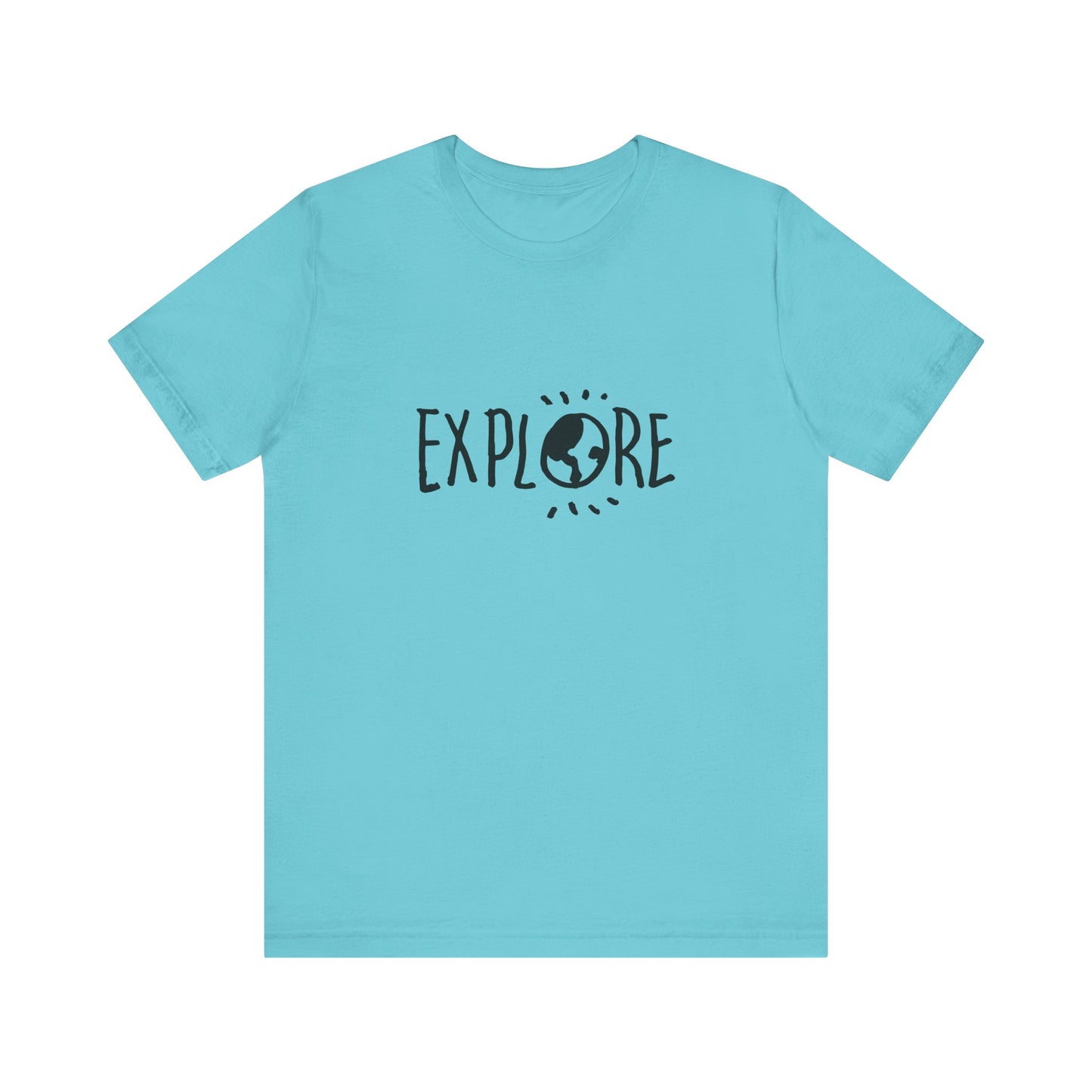Explore. Unisex Jersey Short Sleeve Tee
