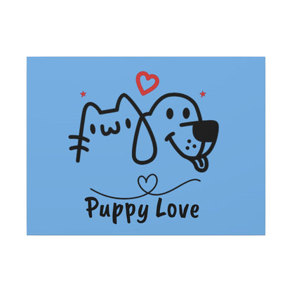 Puppy Love. Canvas Gallery Wraps