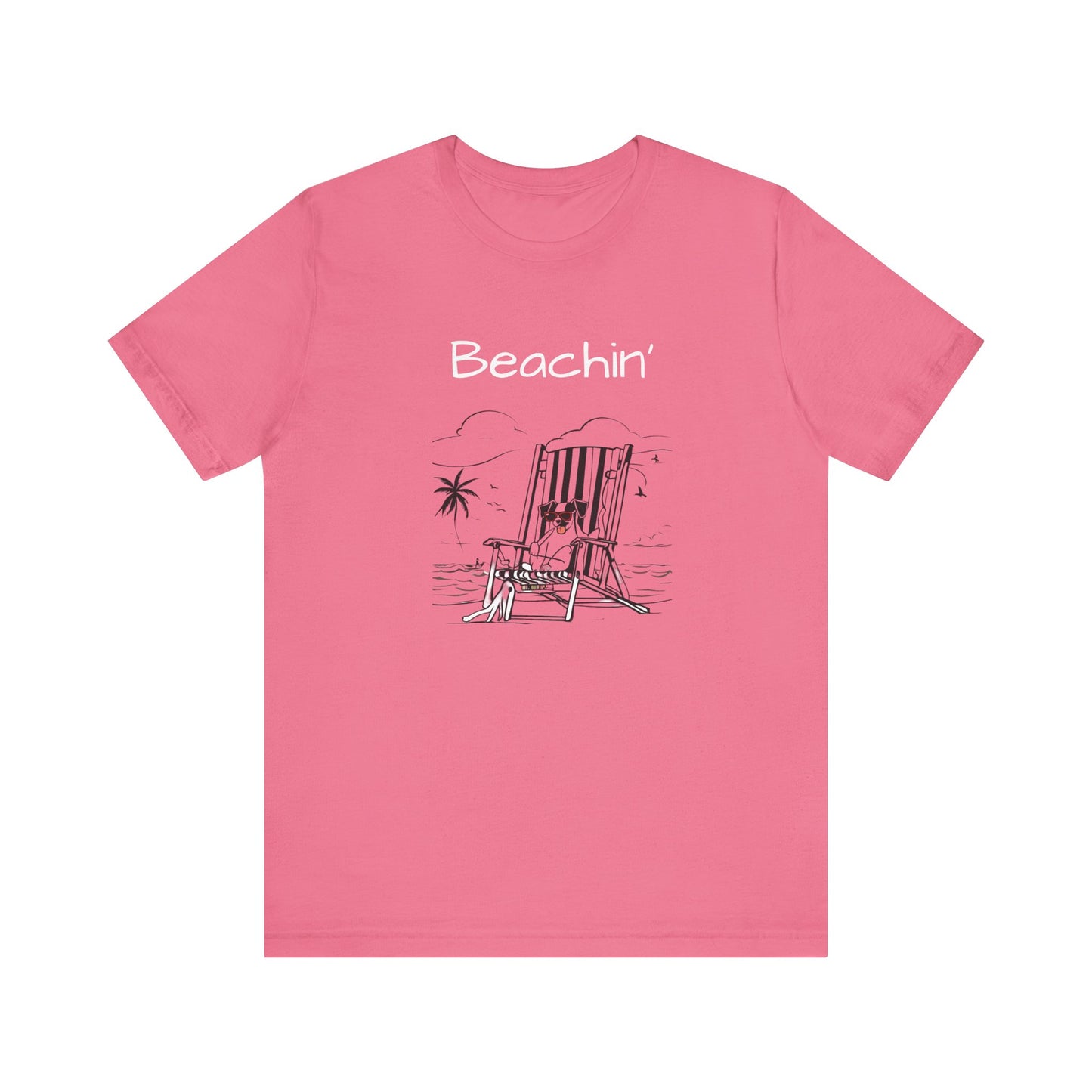 Beachin'. Unisex Jersey Short Sleeve Tee