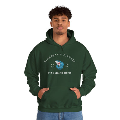 Shark Gym Hoodie – Finnegan’s Fitness & Aquatic Center Sweatshirt