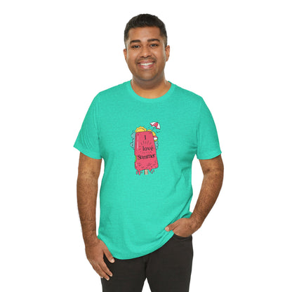 I Love Summer. Unisex Jersey Short Sleeve Tee
