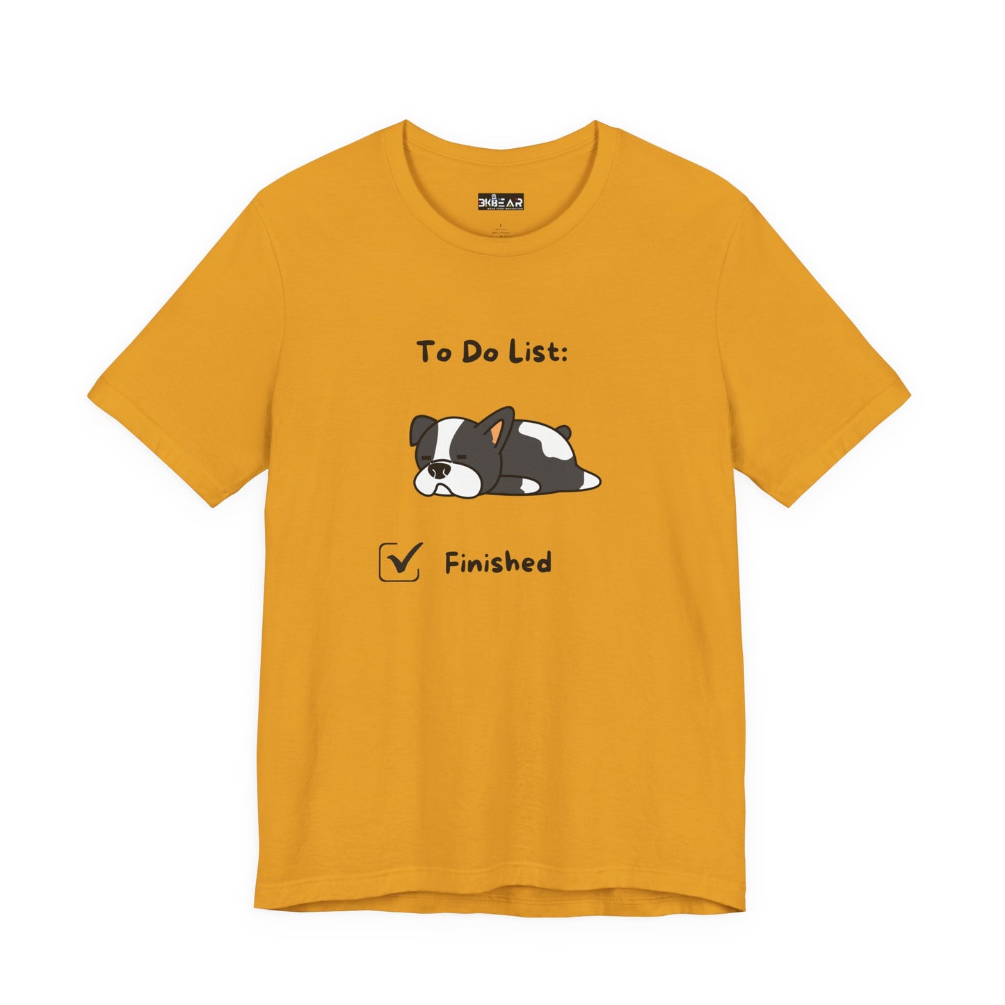To Do List. Finished. Unisex Jersey Short Sleeve Tee