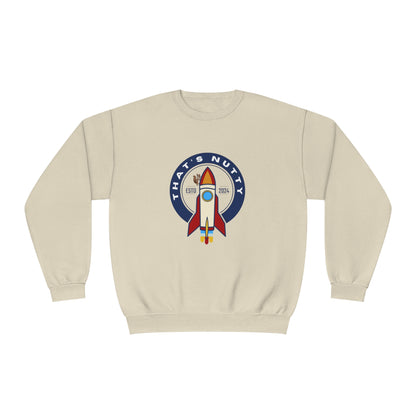 That's Nutty On A Rocket Ship..  Unisex NuBlend® Crewneck Sweatshirt