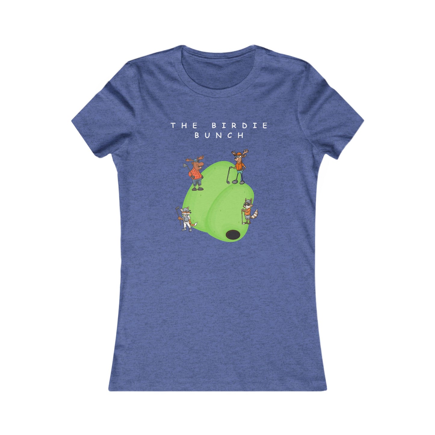 The Birdie Bunch Tee – Women’s Vintage Bird Graphic T-Shirt. Women's Favorite Tee.