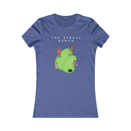 The Birdie Bunch Tee – Women’s Vintage Bird Graphic T-Shirt. Women's Favorite Tee.