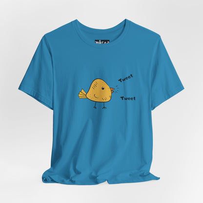 Tweet. Tweet.  Unisex Short Sleeve Tee
