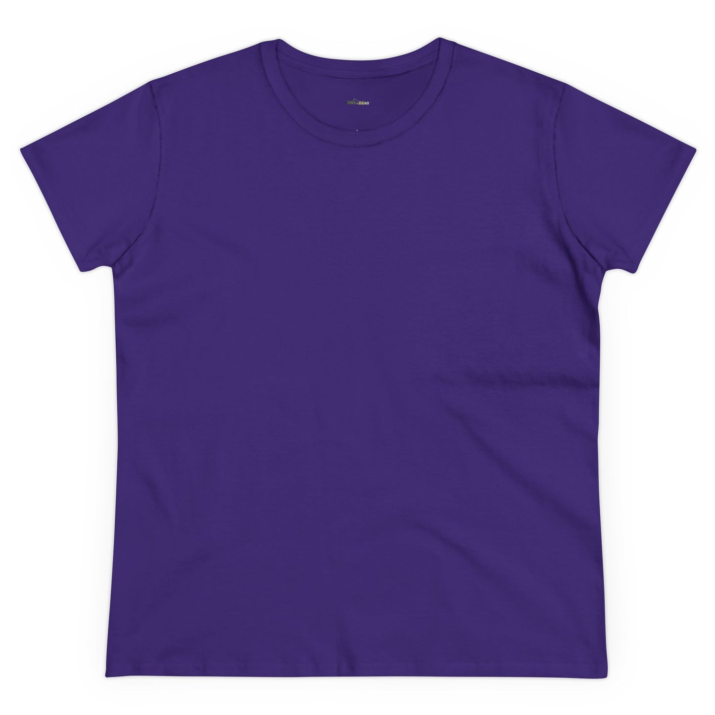 Solid Azalea. Women's Midweight Cotton Tee