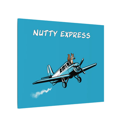 Nutty's Express Delivery. Always On-Time. Canvas Gallery Wraps