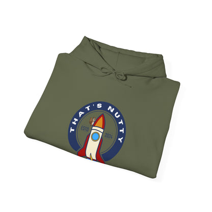 That's Nutty On A Rocket Ship Hooded Sweatshirt