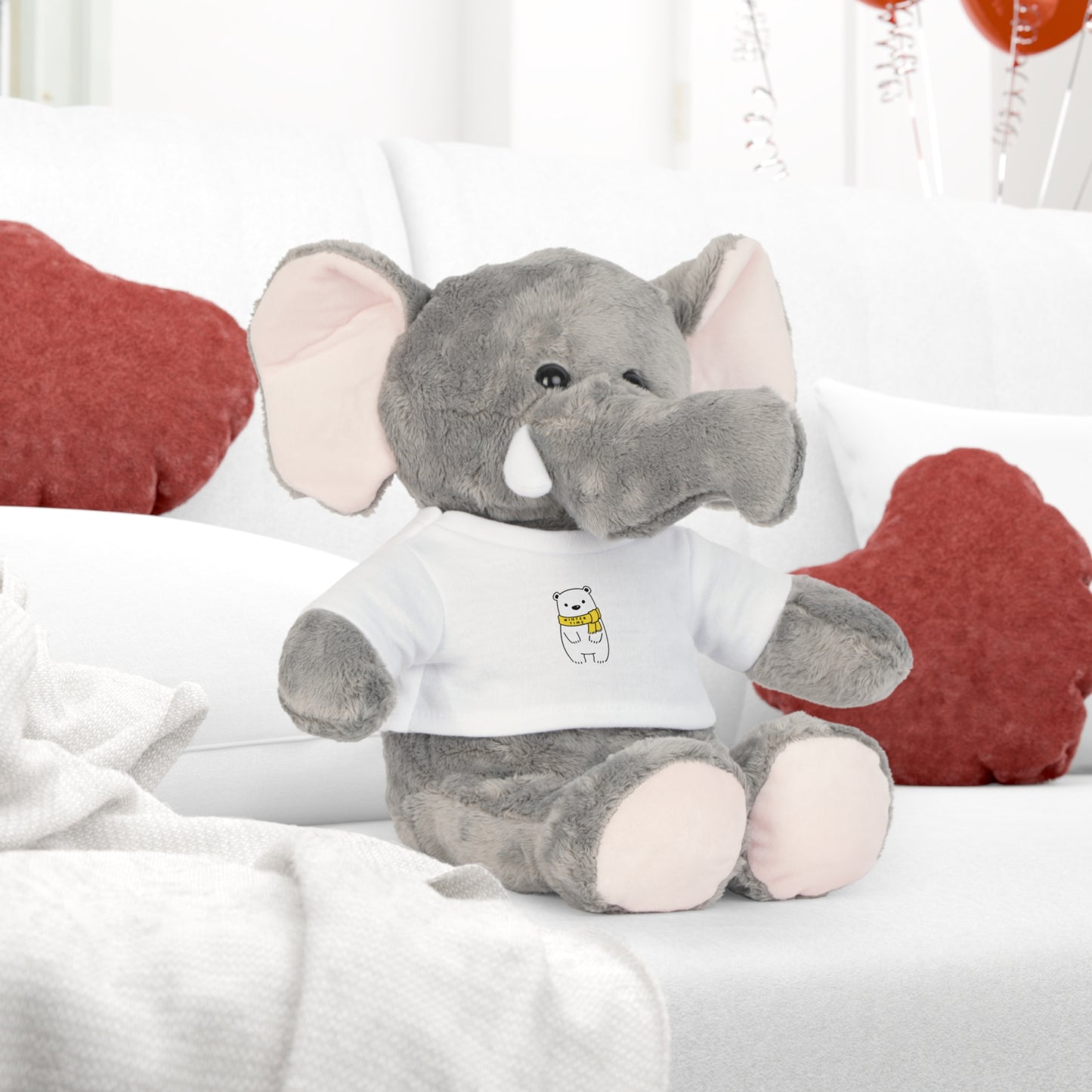 Teddy Bear Plush Toy with T-Shirt